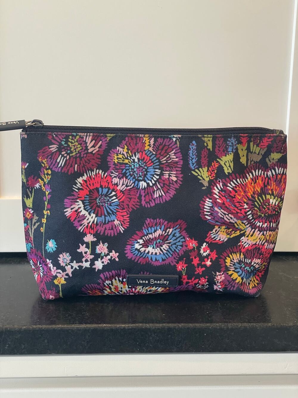 Vera Bradley make up toiletry bag wipeable floral